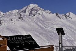 Les Arcs - Mont Blanc vom Comborcire