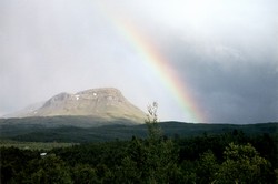 Bjerkvik, Regenbogen