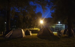 Camping Troisvierges bei Nacht