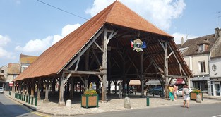 Milly la Fort, Markthalle neu eingedeckt