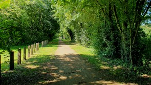 Radweg bei Origny-Sainte-Benoite