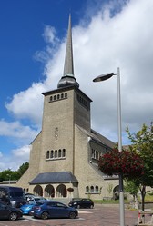 Sankt Vith, Romanische Kirche, Neubau