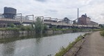 Paris 2025, entlang der Sambre am Mittag - Charleroi