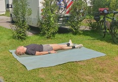 Paris 2025, Probeliegen auf dem Camping Paris Beau Village
