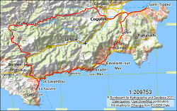 Côte d'Azur - Radtour nach Saint Tropez