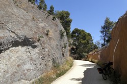 Côte d'Azur - Radtour nach Saint Tropez, Küstenradweg bei Rayol