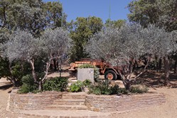 Denkmal fr drei verbrannte Feuerwehrleute