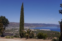 Blick auf die Bucht von le Lavandou