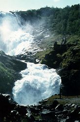 Norwegen - Kjossfossen Wasserfälle
