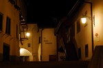 Chur, Altstadt bei Nacht