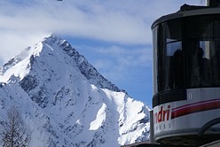 Les Deux Alpes - Jandri Express an der Talstation