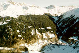 Klosters Dorf mit Madrisa