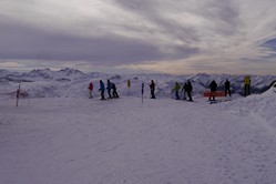 Contamines - Panorama am Valeray