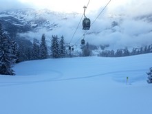 Ski Amadé - Erste Spur am Flying Mozart