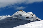 Zermatt - Gornergrat von der Talabfahrt Furrg-Furri gesehen