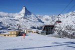 Zermatt - Blauherd mit Matterhorn und Rothornbahn